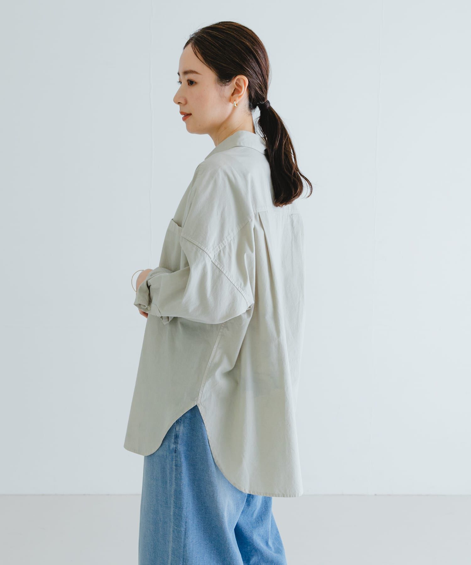 URBAN RESEARCH「new basic　ガーメントダイオーバーシャツ」|シャツ・ブラウス|