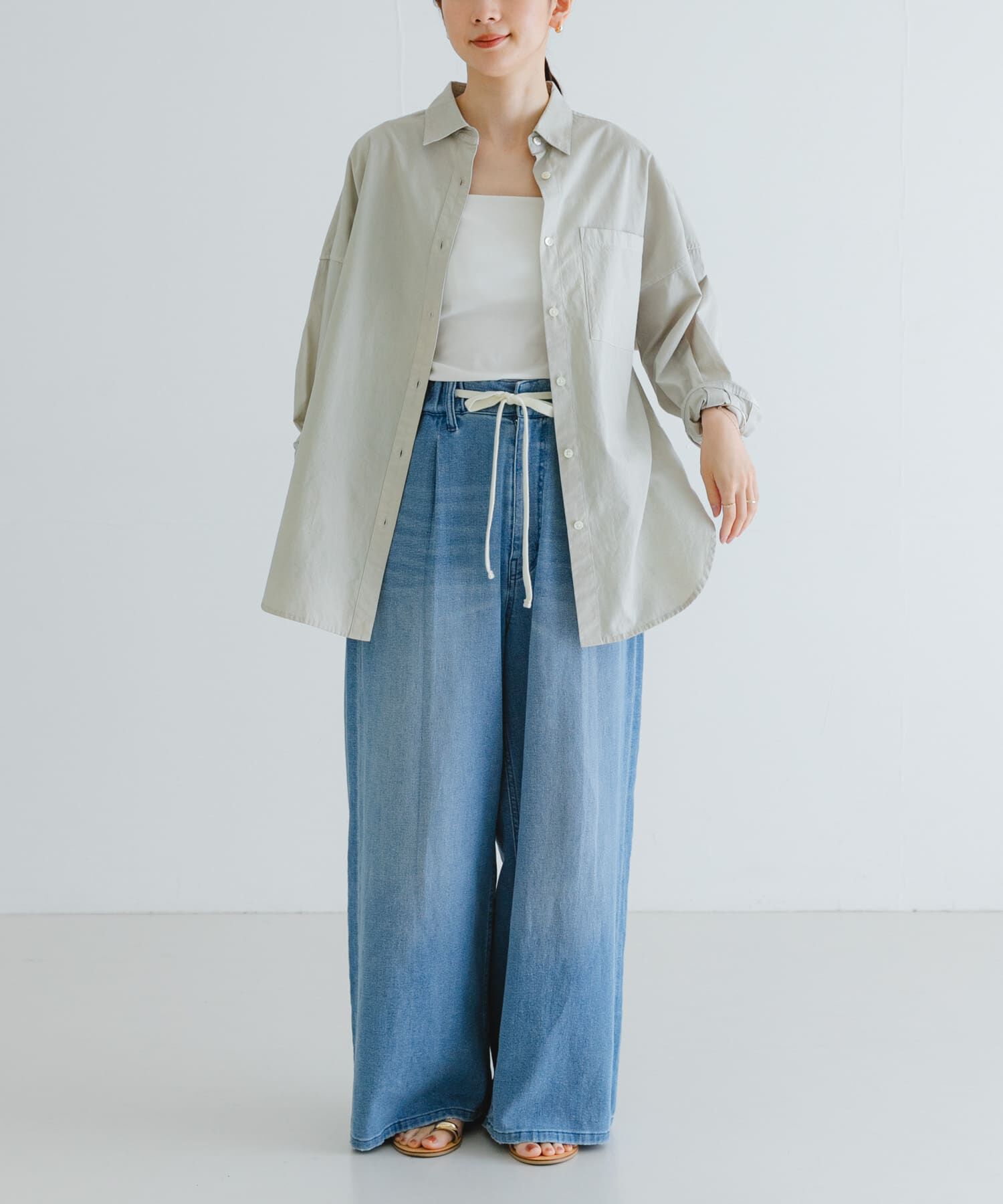 URBAN RESEARCH「new basic　ガーメントダイオーバーシャツ」|シャツ・ブラウス|