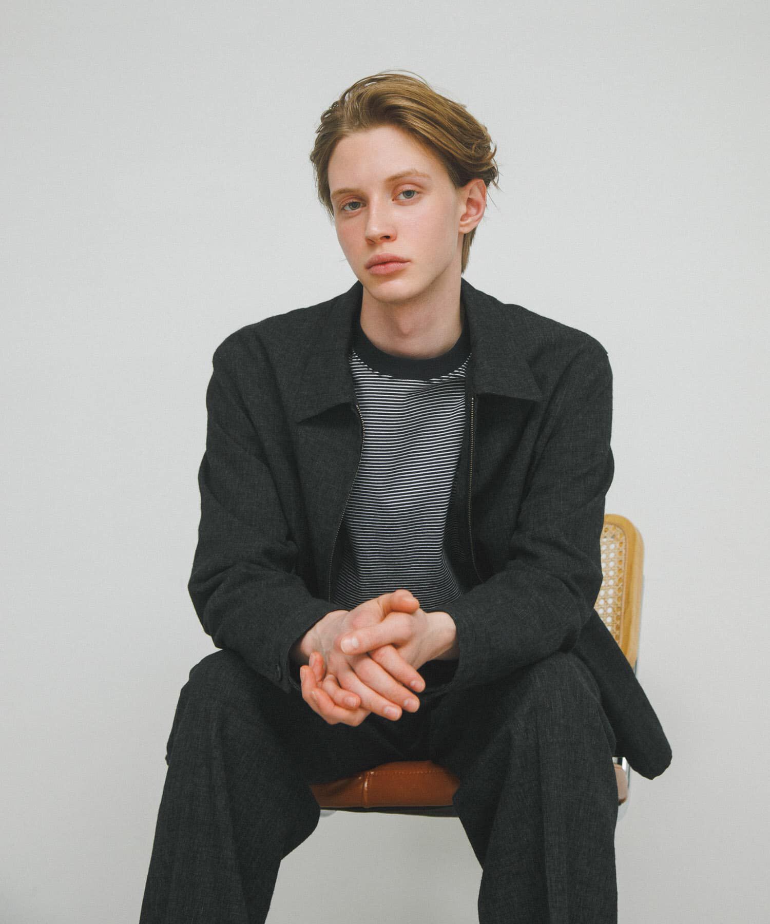 URBAN RESEARCH「LINEN PIN HEAD SPORTS JACKET」|ブルゾン・スタジャン|