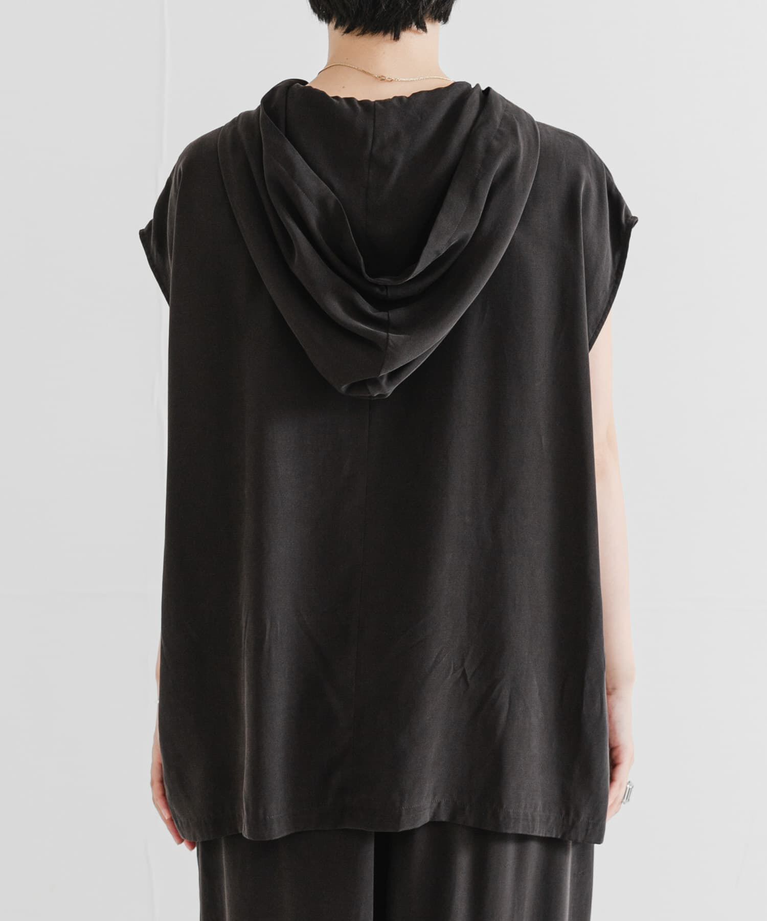 URBAN RESEARCH「キュプラレーヨンフーディトップス」|Tシャツ・カットソー|