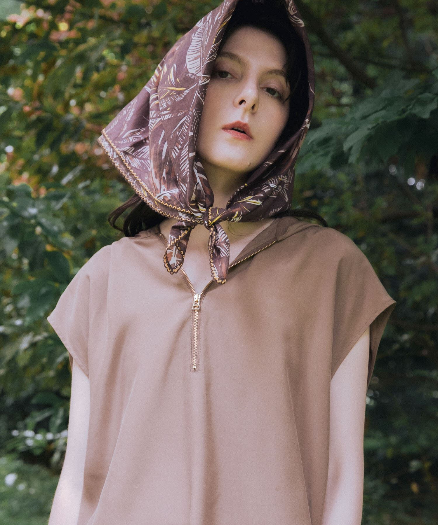 URBAN RESEARCH「キュプラレーヨンフーディトップス」|Tシャツ・カットソー|