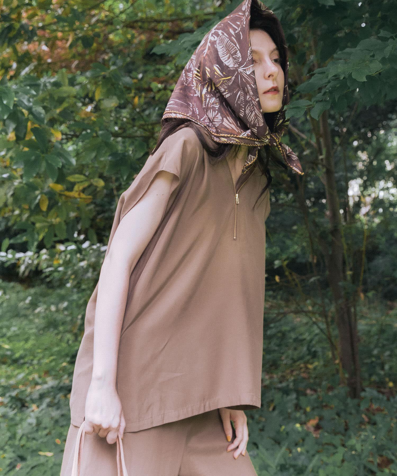 URBAN RESEARCH「キュプラレーヨンフーディトップス」|Tシャツ・カットソー|