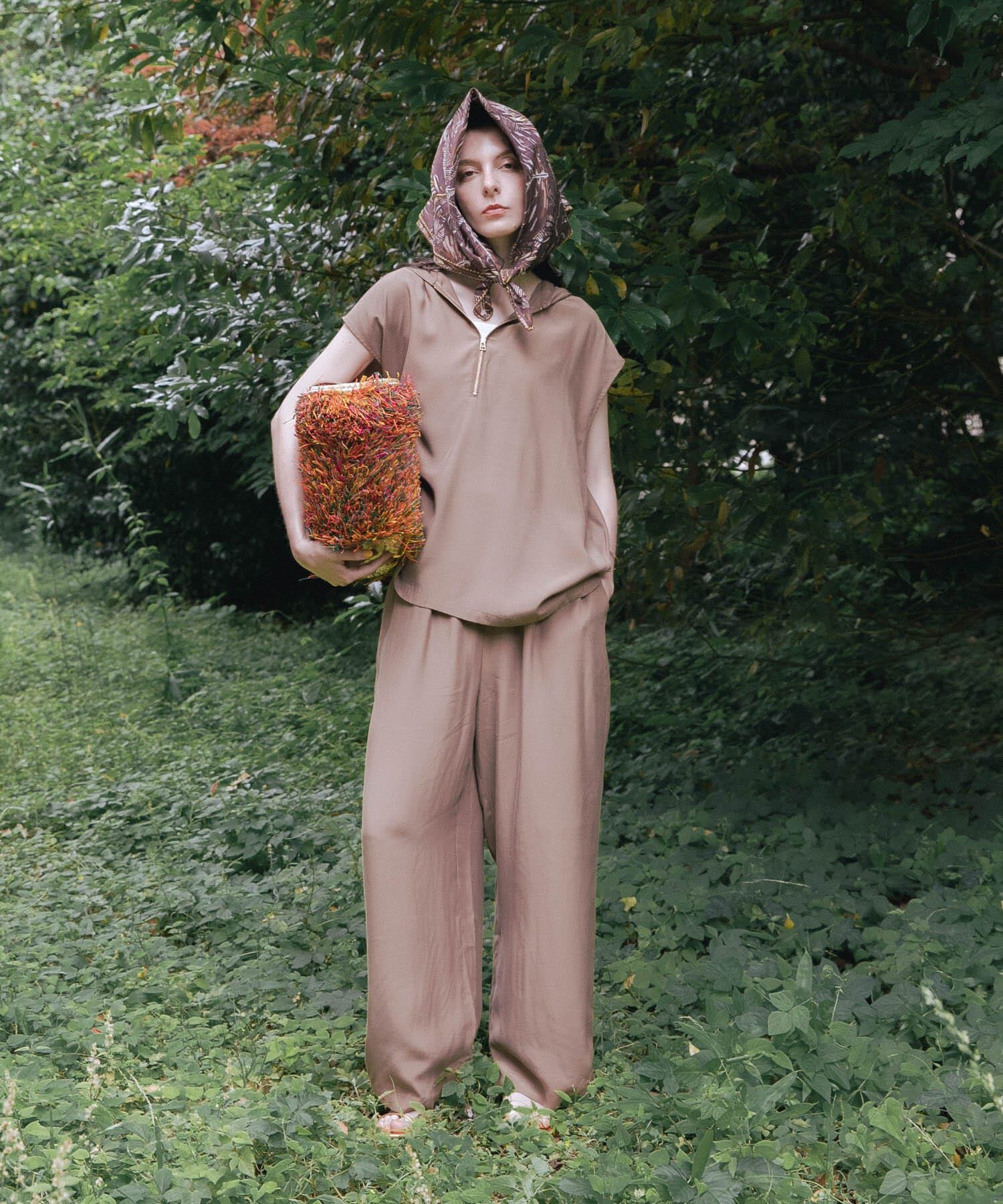 URBAN RESEARCH「キュプラレーヨンフーディトップス」|Tシャツ・カットソー|