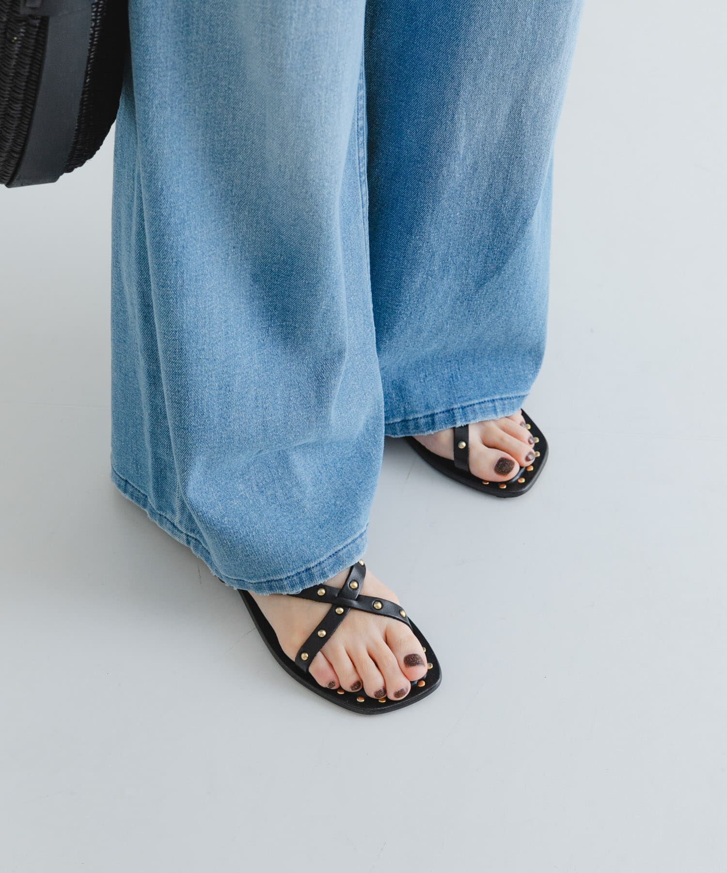 URBAN RESEARCH「CORSO ROMA, 9　STUDS SANDAL」|サンダル|