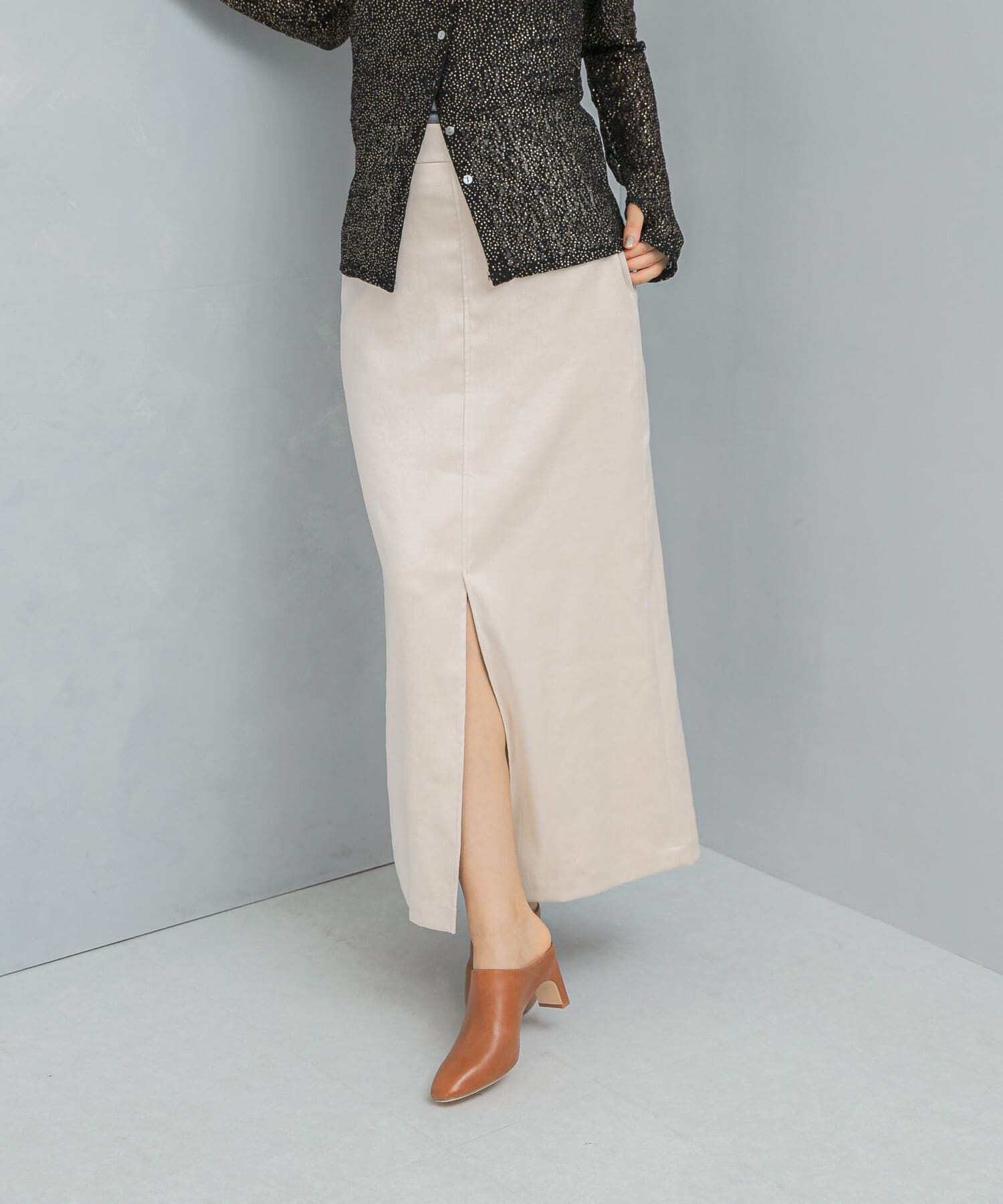 URBAN RESEARCH ROSSO「ピーチタッチストレートスカート」|スカート|