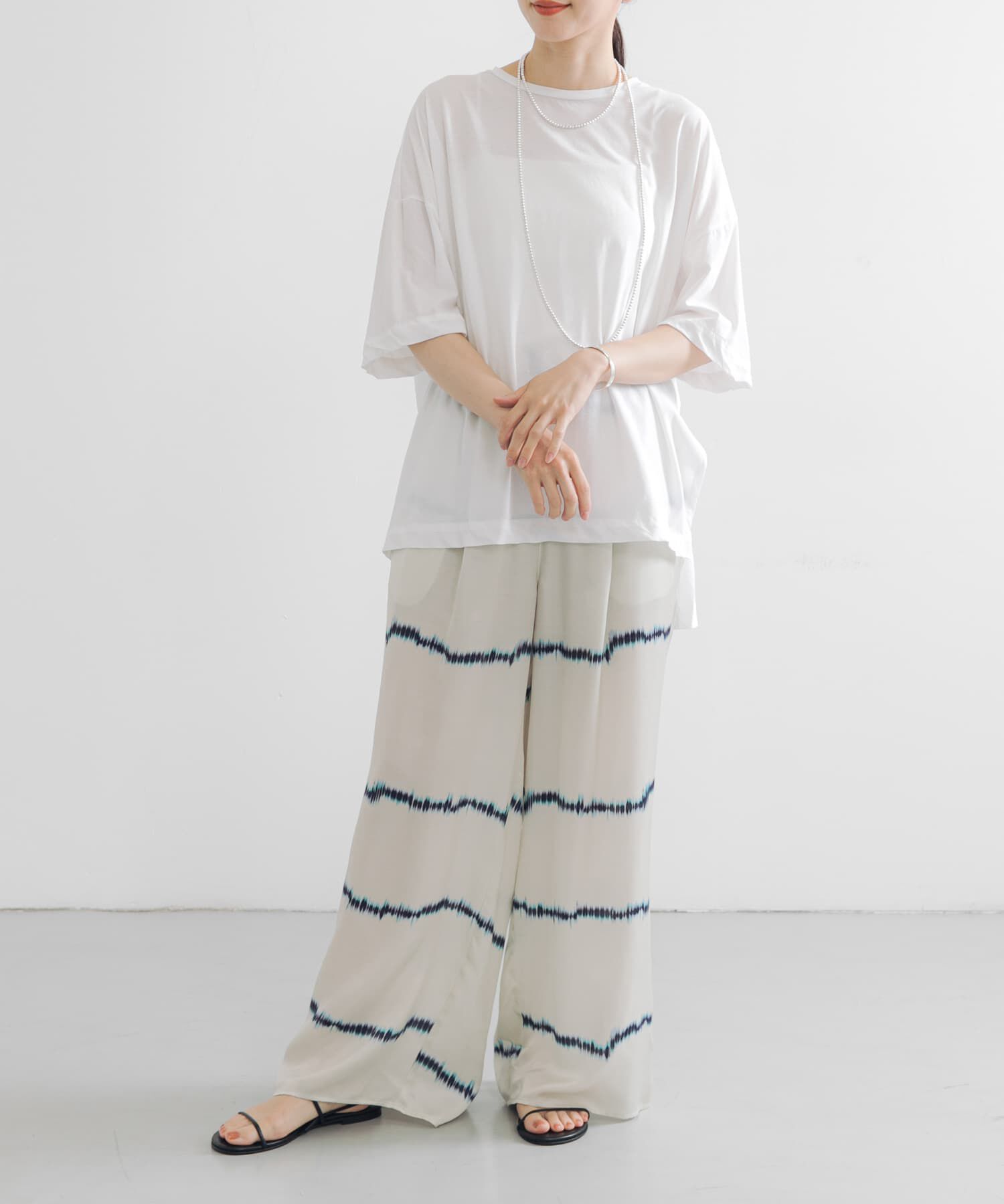 URBAN RESEARCH「強撚天竺LOOSE Tシャツ」|Tシャツ・カットソー|