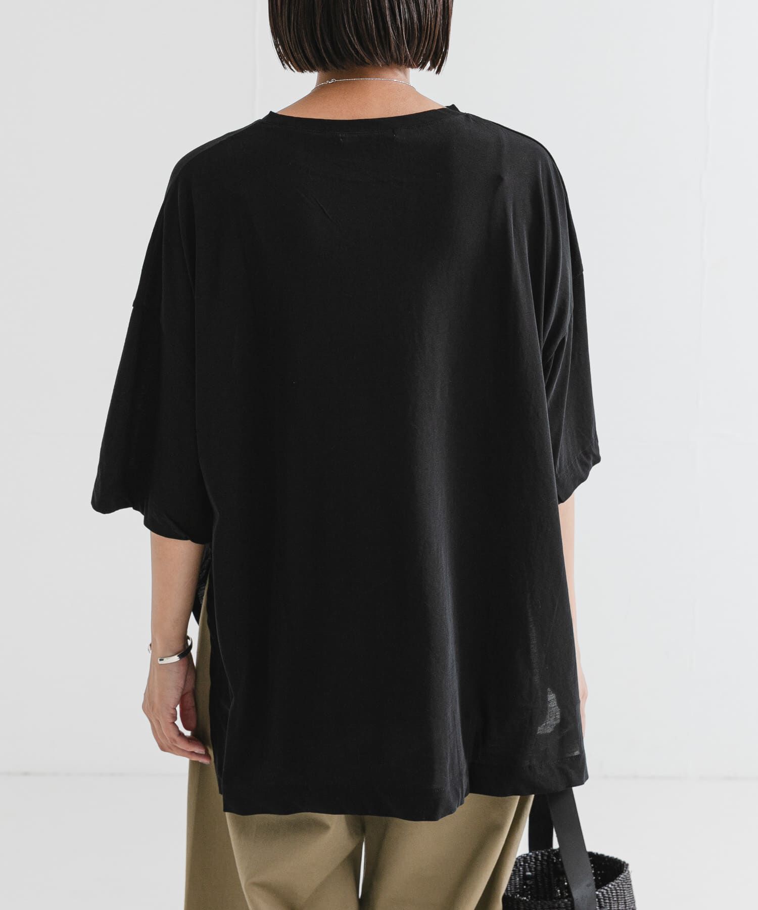 URBAN RESEARCH「強撚天竺LOOSE Tシャツ」|Tシャツ・カットソー|