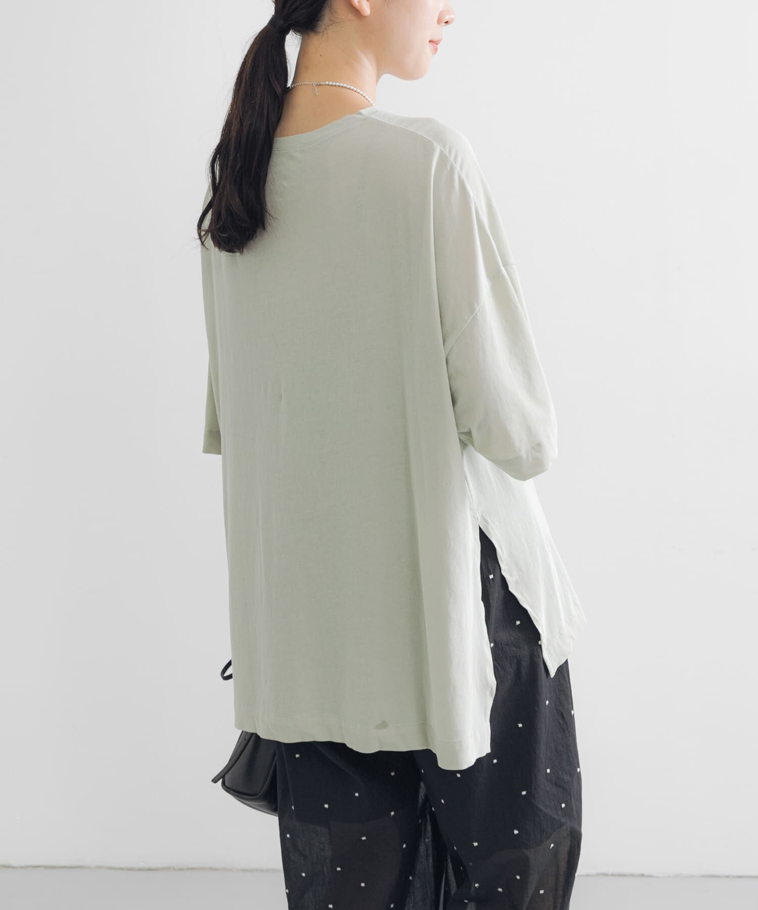 URBAN RESEARCH「強撚天竺LOOSE Tシャツ」|Tシャツ・カットソー|