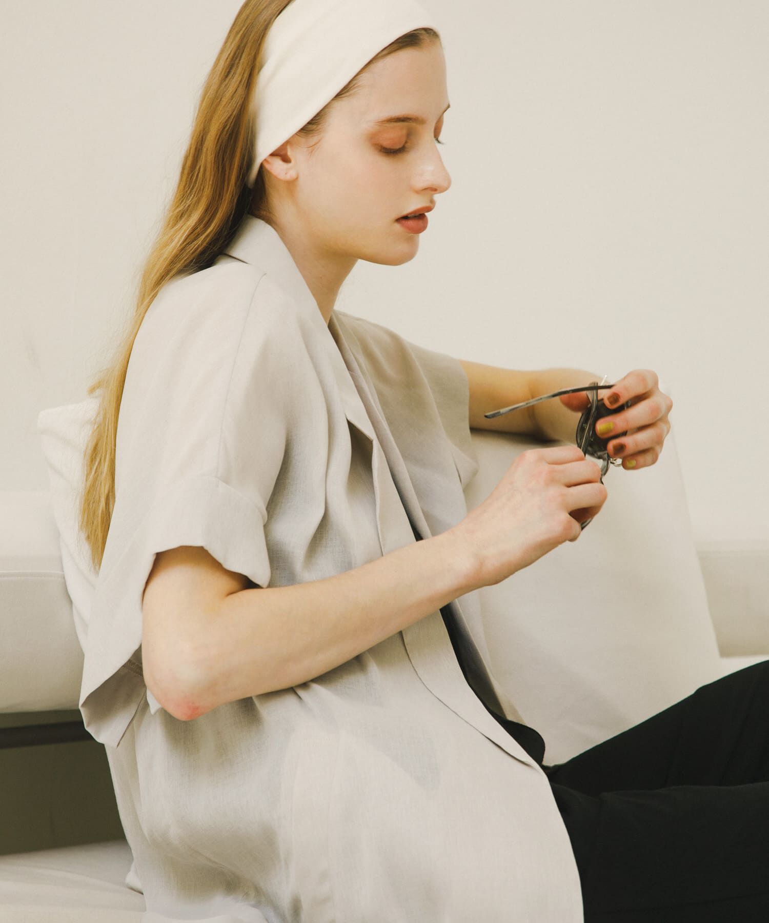 URBAN RESEARCH「シアーハーフスリーブジャケット」|その他|