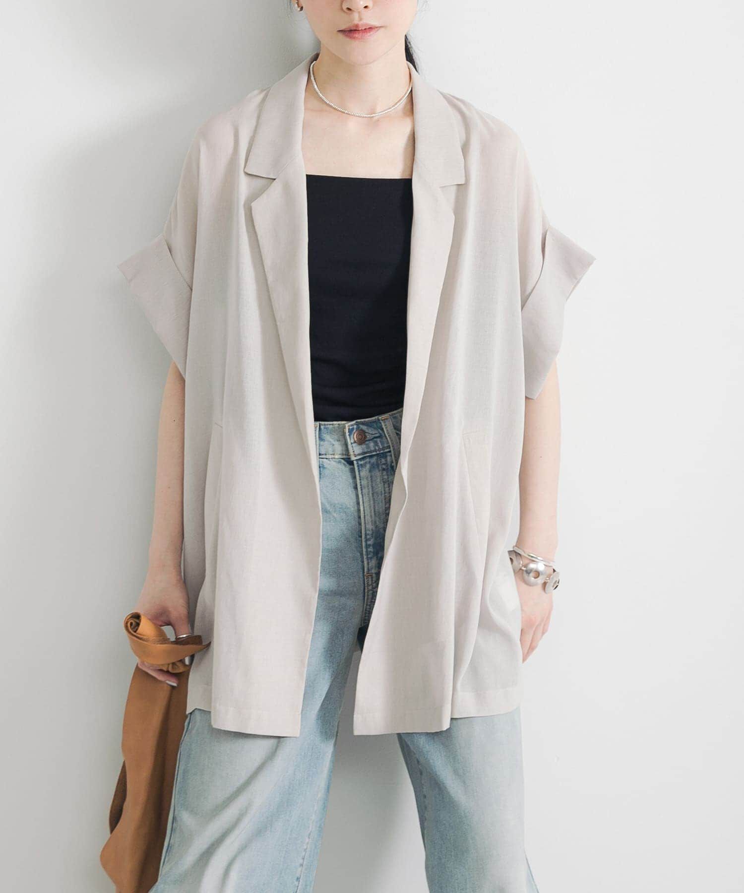 URBAN RESEARCH「シアーハーフスリーブジャケット」|その他|