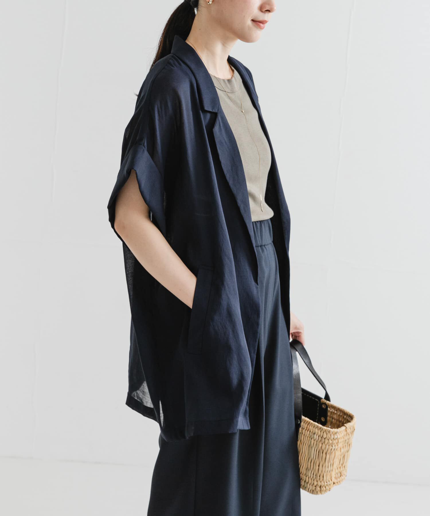 URBAN RESEARCH「シアーハーフスリーブジャケット」|その他|