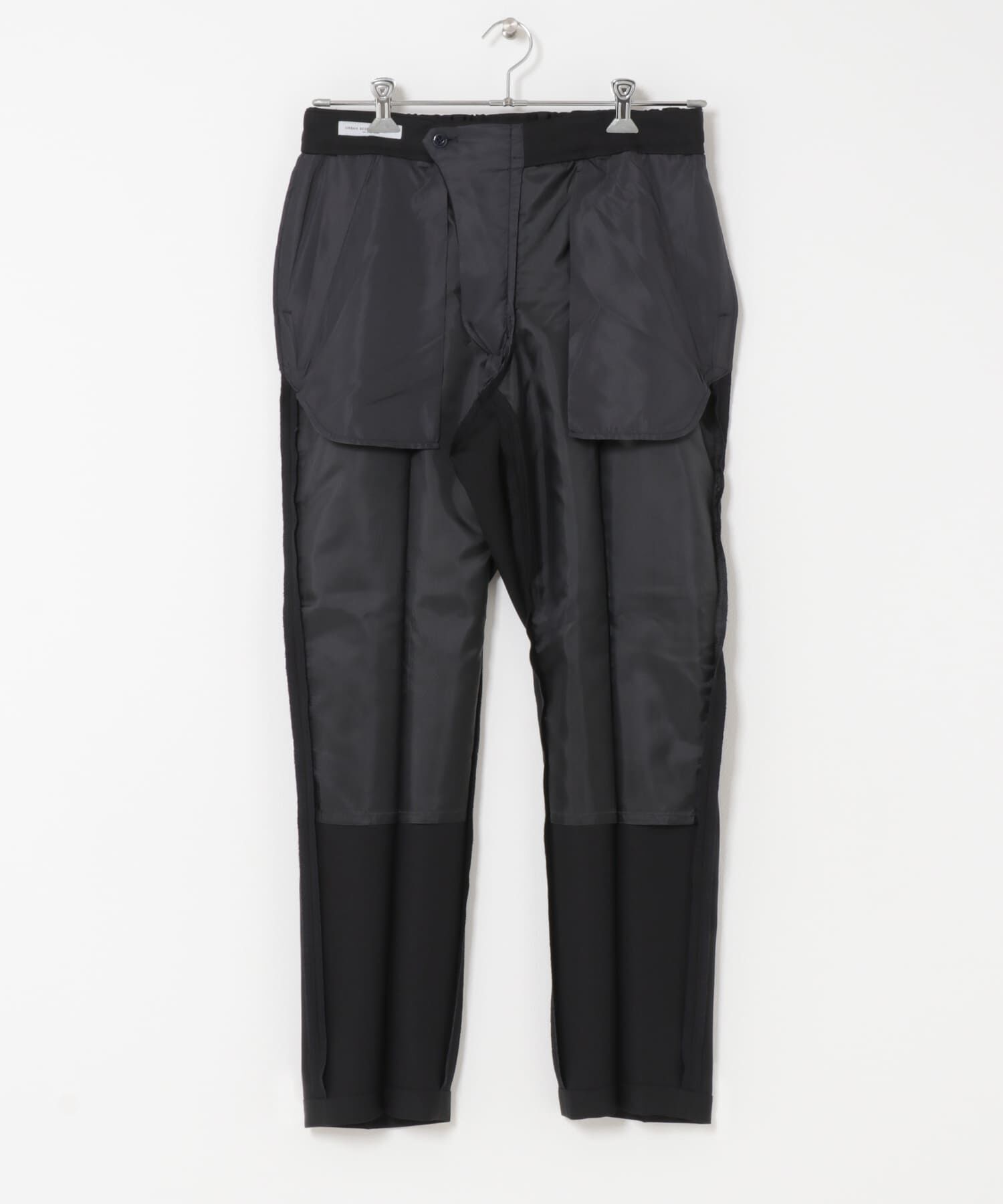 URBAN RESEARCH DOORS「LIFE STYLE TAILOR　ウールライクツイルコンフォータブルパンツ」|スラックス|