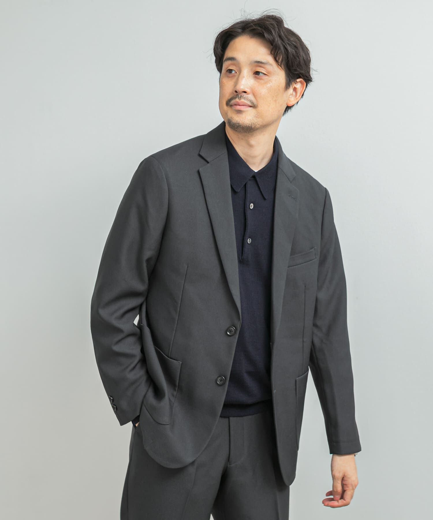 URBAN RESEARCH DOORS「LIFE STYLE TAILOR　ウールライクツイルコンフォータブルジャケット」|その他|