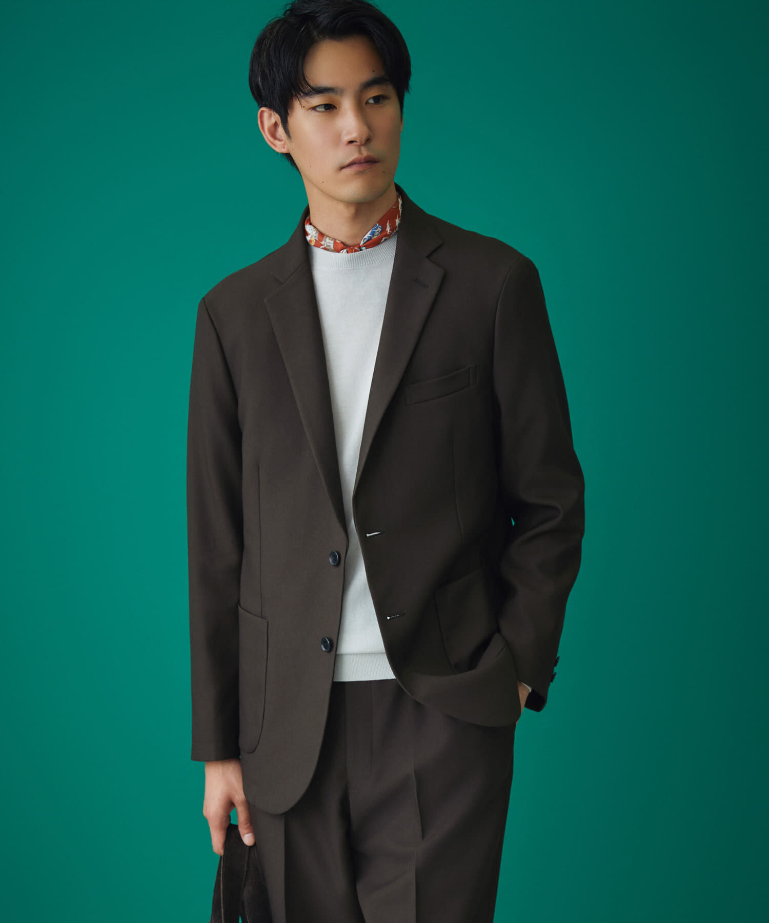 URBAN RESEARCH DOORS「LIFE STYLE TAILOR　ウールライクツイルコンフォータブルジャケット」|その他|