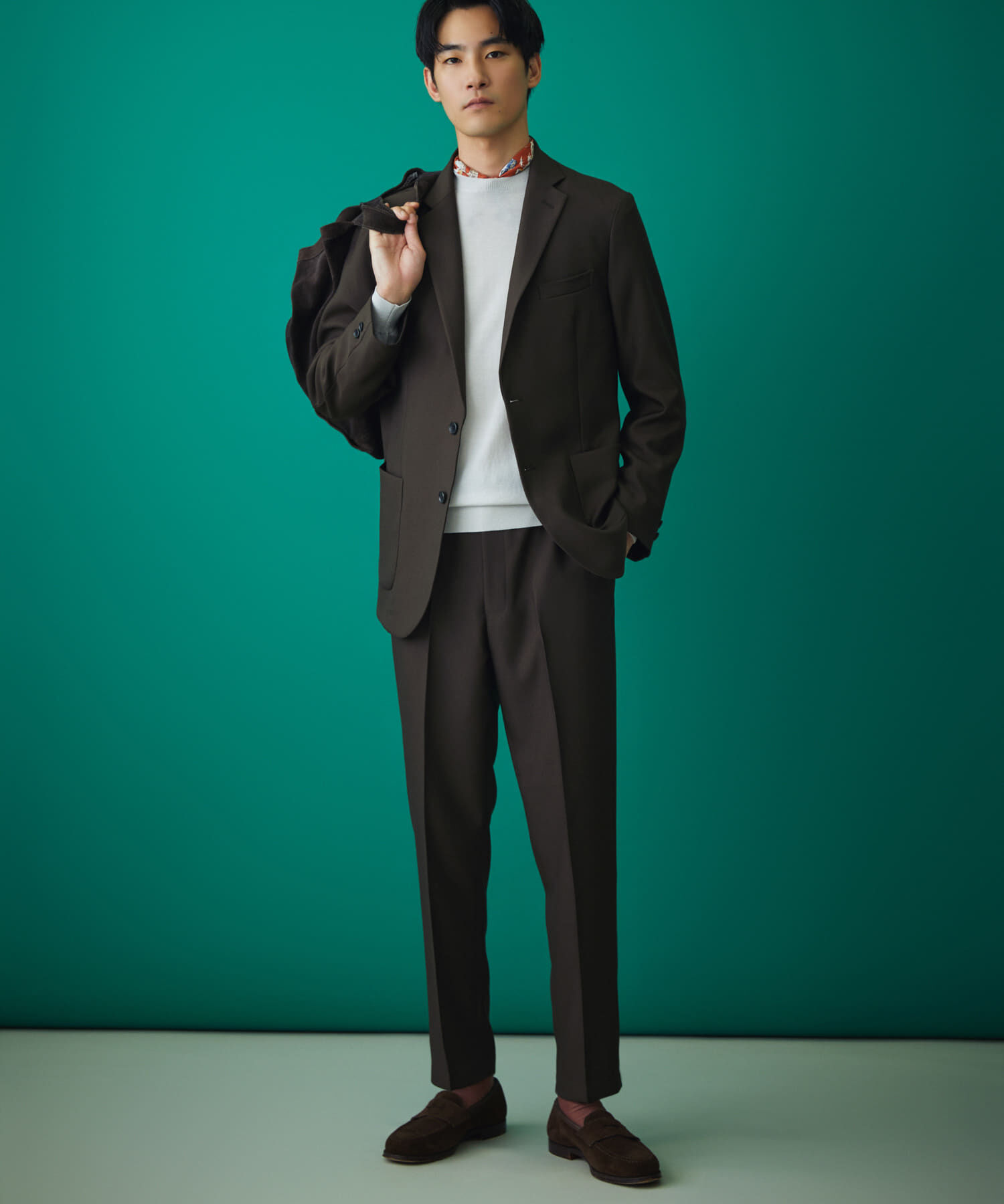 URBAN RESEARCH DOORS「LIFE STYLE TAILOR　ウールライクツイルコンフォータブルジャケット」|その他|