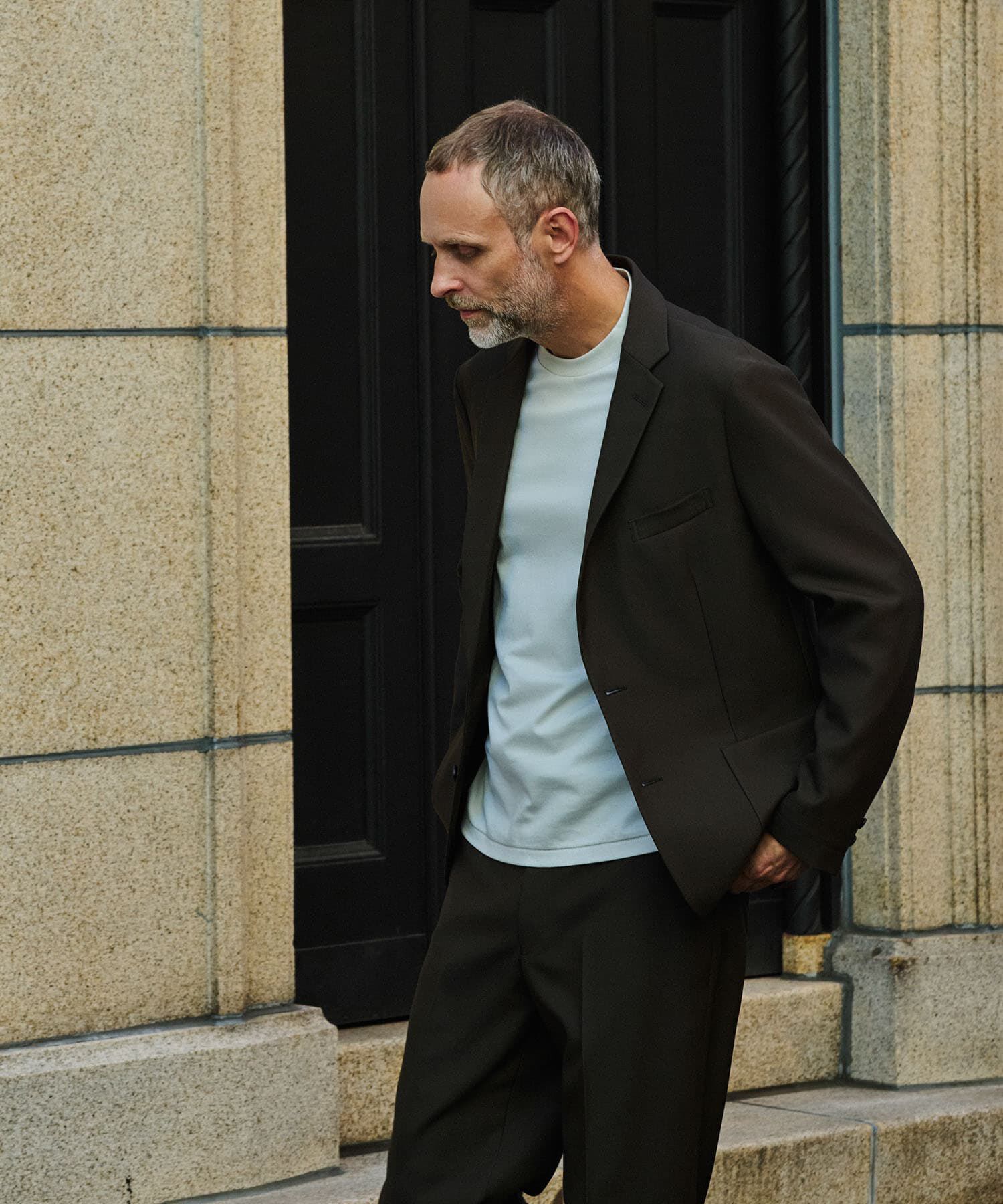 URBAN RESEARCH DOORS「LIFE STYLE TAILOR　ウールライクツイルコンフォータブルジャケット」|その他|