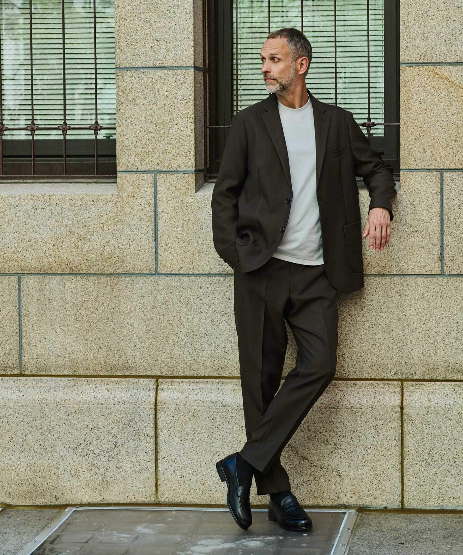 URBAN RESEARCH DOORS「LIFE STYLE TAILOR　ウールライクツイルコンフォータブルジャケット」|その他|