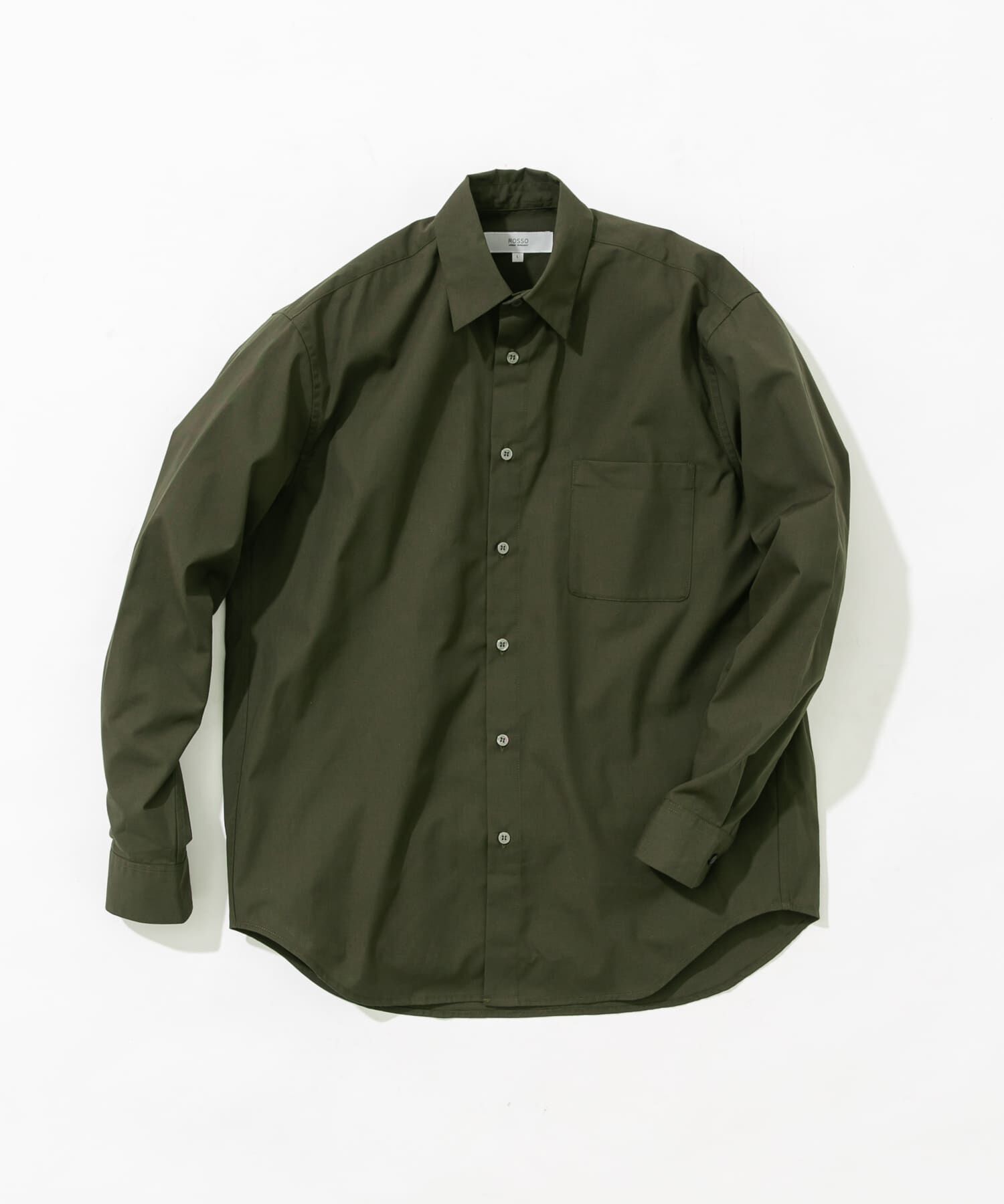 URBAN RESEARCH ROSSO「『抗菌 / 防臭』『XLｻｲｽﾞあり』ｱｰﾊﾞﾝﾘﾗｯｸｽﾌﾞﾛｰﾄﾞﾚ  」|シャツ・ブラウス|カーキ