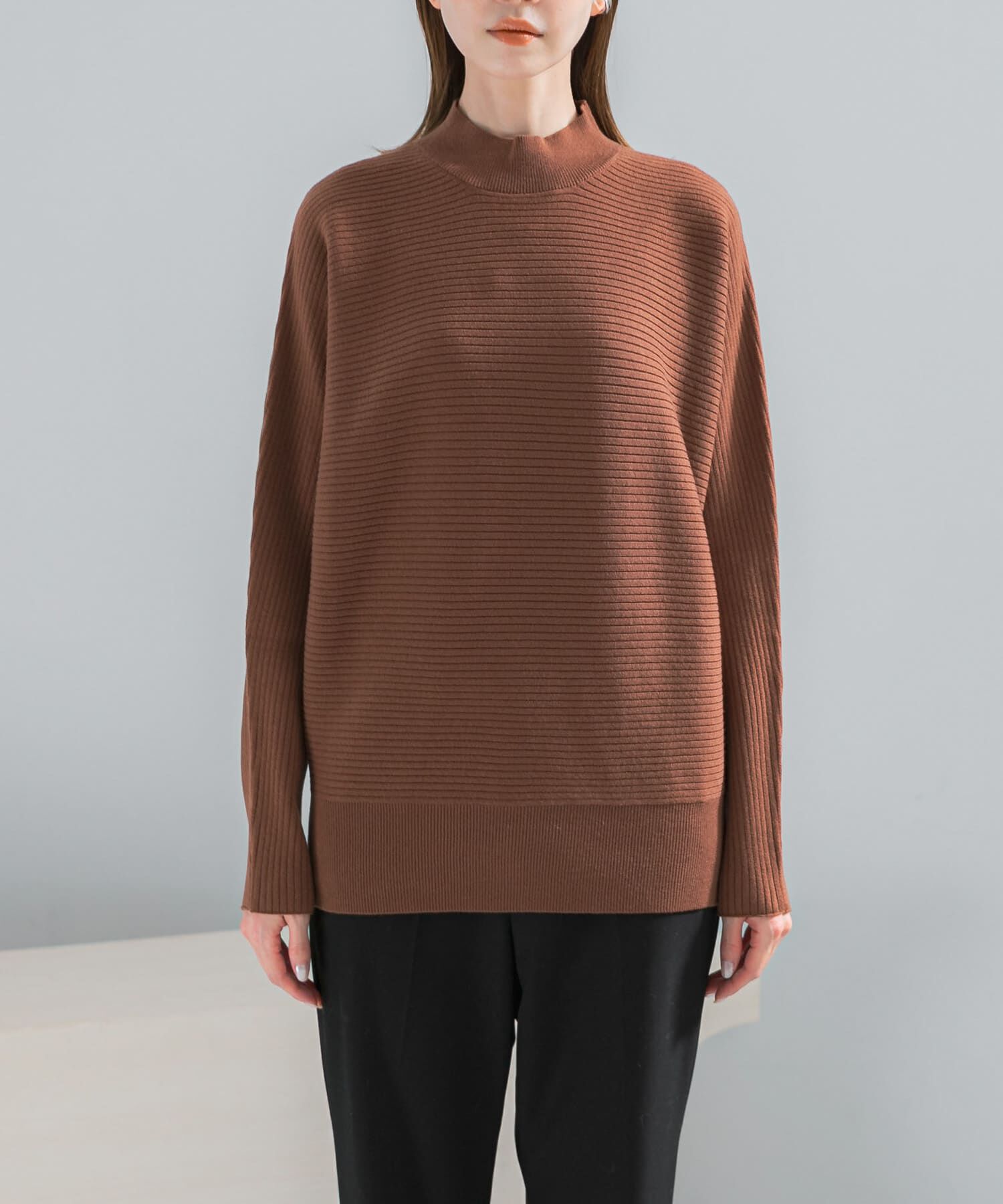 URBAN RESEARCH ROSSO「ウォッシャブルアンチピリングドルマンニット」|ニット・セーター|