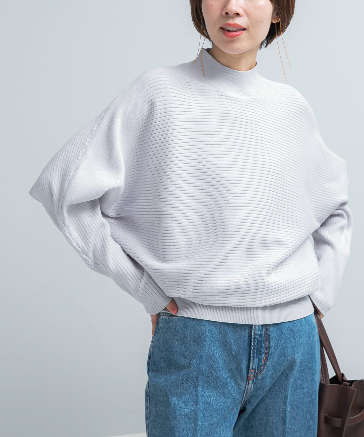 URBAN RESEARCH ROSSO「ウォッシャブルアンチピリングドルマンニット」|ニット・セーター|