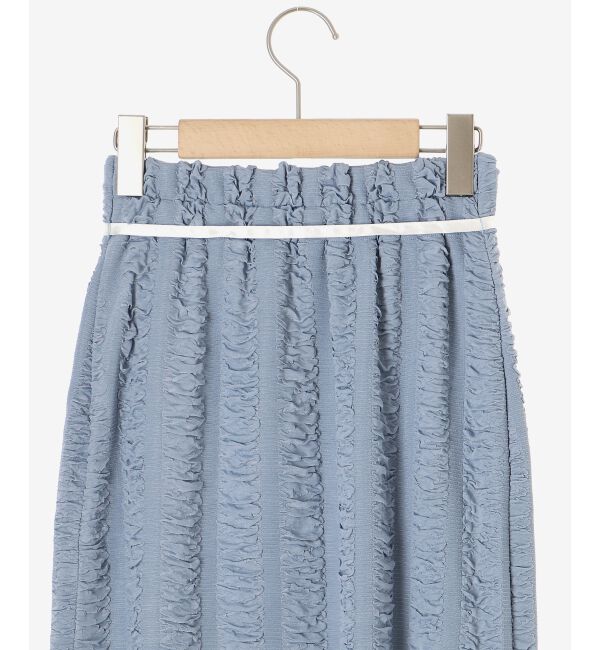 MAJESTICLEGON「配色ラインナロースカート」|スカート|