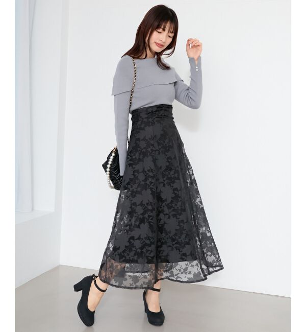 MAJESTICLEGON「レディニットドッキングワンピース」|ワンピース|ブルー