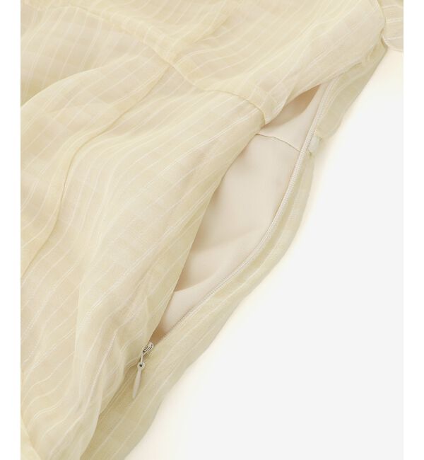 MAJESTICLEGON「エアリーフリルロングワンピース」|ワンピース|