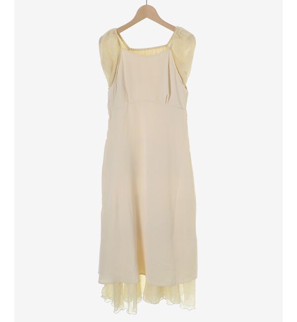 MAJESTICLEGON「エアリーフリルロングワンピース」|ワンピース|