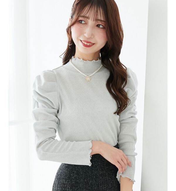  「Ladyライクパワショルトップス」|Tシャツ・カットソー|オフ