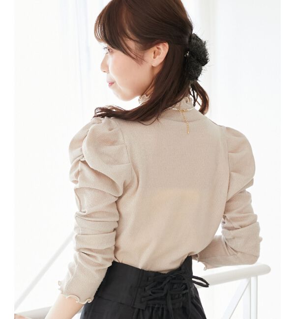  「Ladyライクパワショルトップス」|Tシャツ・カットソー|