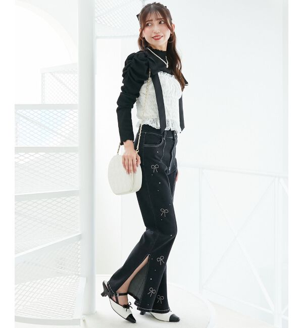  「Ladyライクパワショルトップス」|Tシャツ・カットソー|