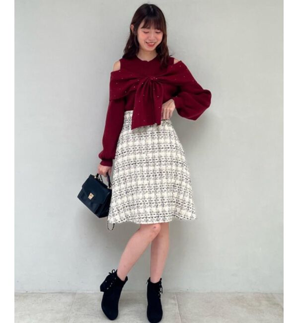  「サイドレースアップストレッチブーツ」|ショートブーツ|