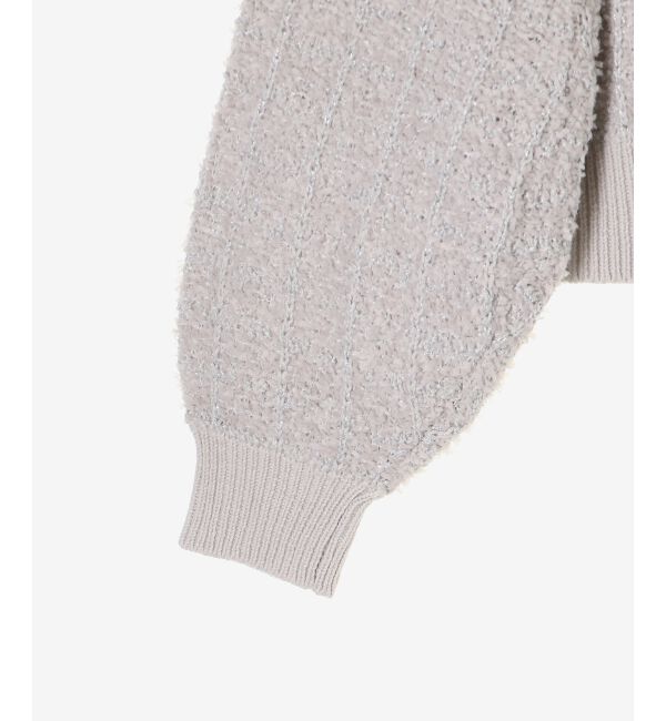  「アソートボタンツイードニットカーデ」|カーディガン|