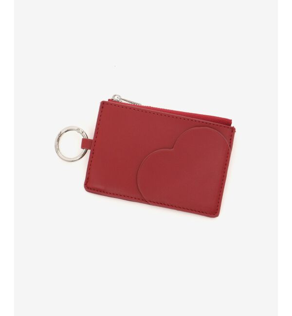  「ハートモチーフチャームカードケース」|名刺入れ・カードケース|