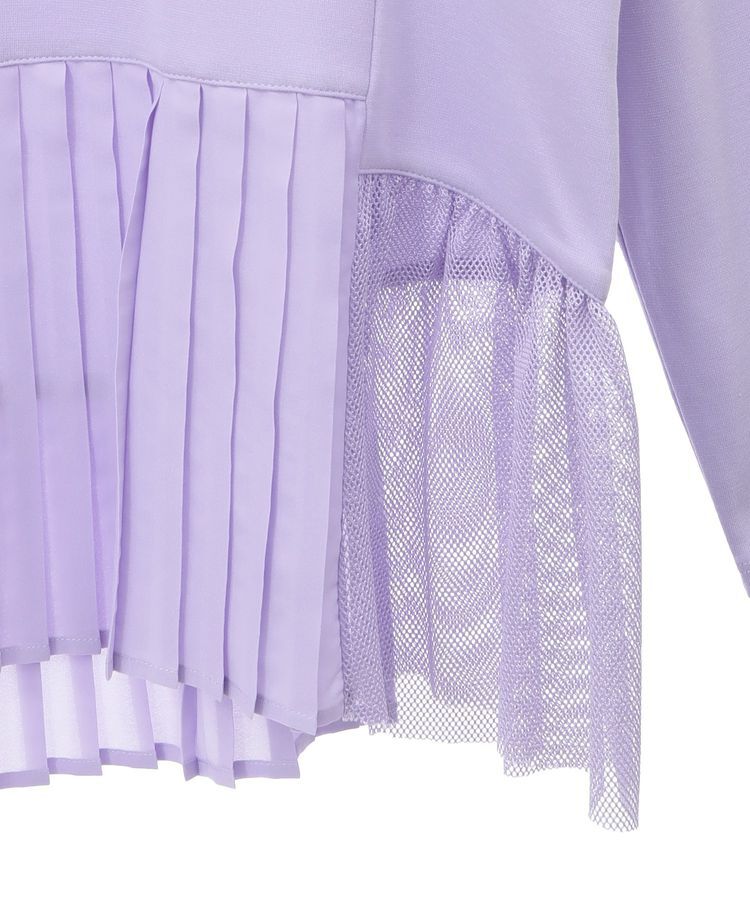 earth music&ecology「プリーツドッキングプルオーバー」|チュニック|