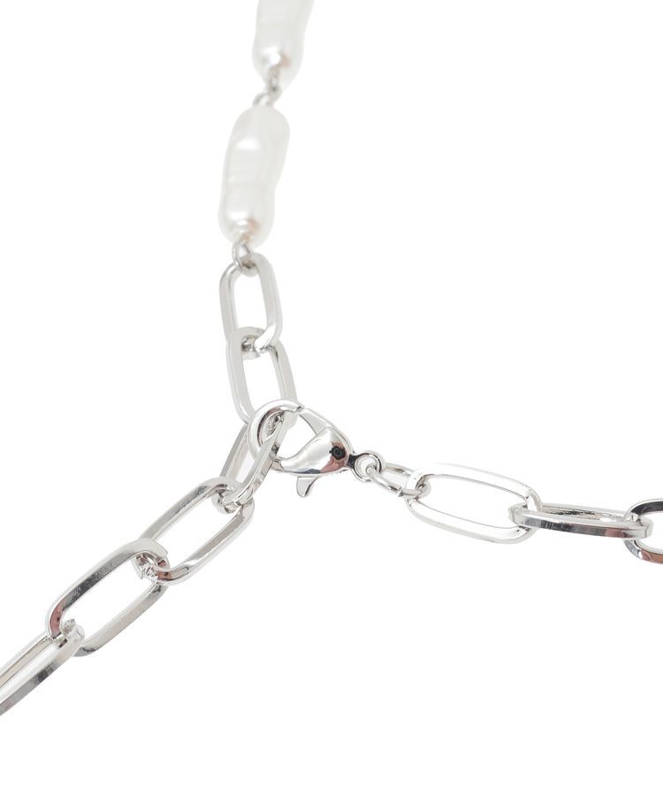 earth music&ecology「アジャスタブルパールMIXネックレス」|ネックレス|