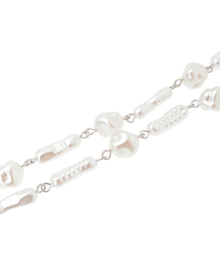 earth music&ecology「アジャスタブルパールMIXネックレス」|ネックレス|