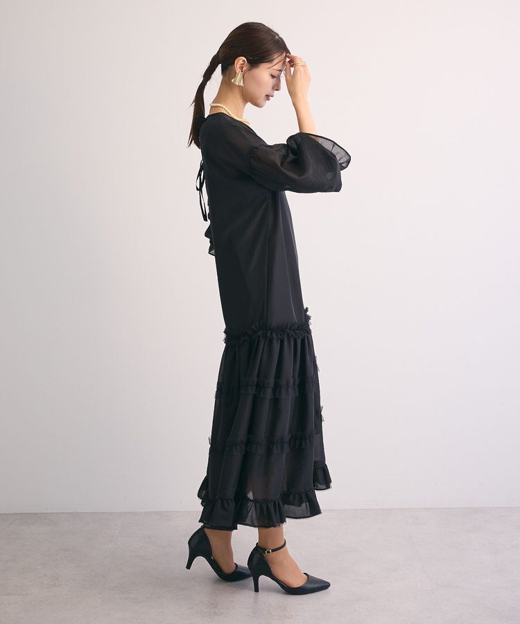 Green Parks「・Railmeオーガンジーワンピース(インナーOP付)」|ワンピース|