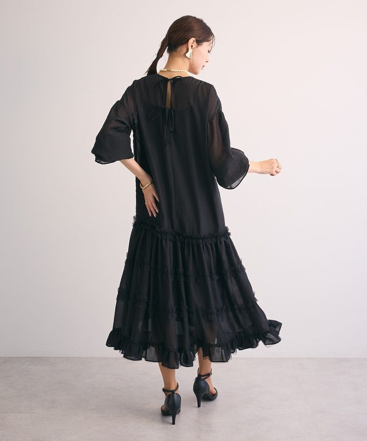 Green Parks「・Railmeオーガンジーワンピース(インナーOP付)」|ワンピース|