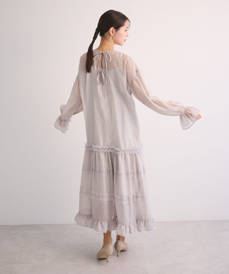 Green Parks「・Railmeオーガンジーワンピース(インナーOP付)」|ワンピース|