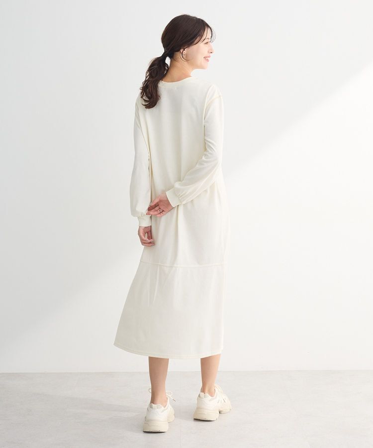 Green Parks「SET2点ベスト+配色ステッチワンピース」|ワンピース|