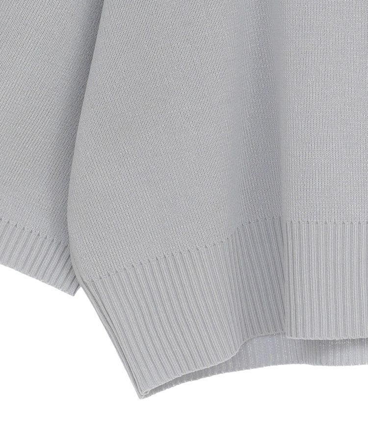 Green Parks「・ELENCARE DUE ロゴ刺繍6分袖ニット」|ニット・セーター|