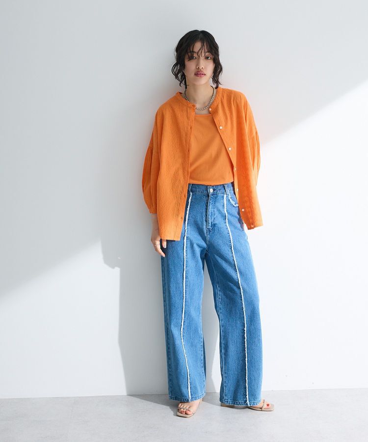 Green Parks「インド綿 SET2点 刺繍ブラウス+タンクトップ」|シャツ・ブラウス|