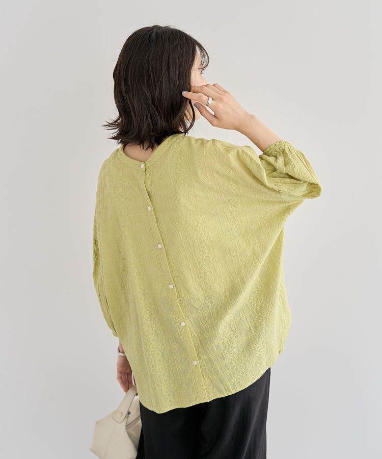 Green Parks「インド綿 SET2点 刺繍ブラウス+タンクトップ」|シャツ・ブラウス|