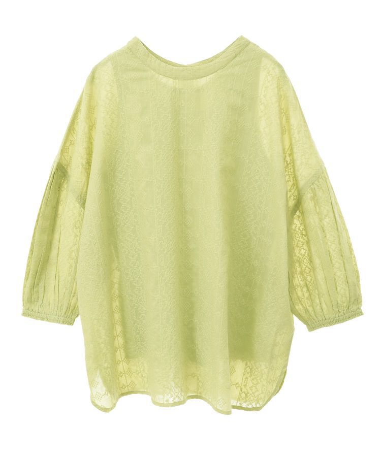 Green Parks「インド綿 SET2点 刺繍ブラウス+タンクトップ」|シャツ・ブラウス|