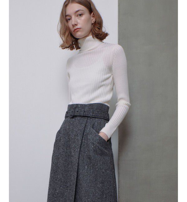 allureville「2WAYネックリブタートル」|ニット・セーター|