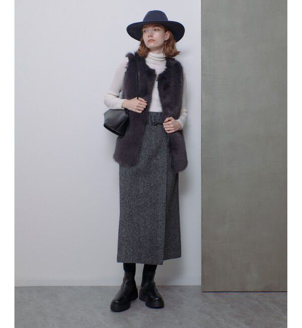 allureville「2WAYネックリブタートル」|ニット・セーター|