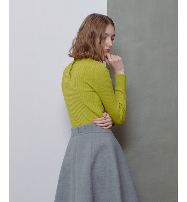 allureville「2WAYネックリブタートル」|ニット・セーター|