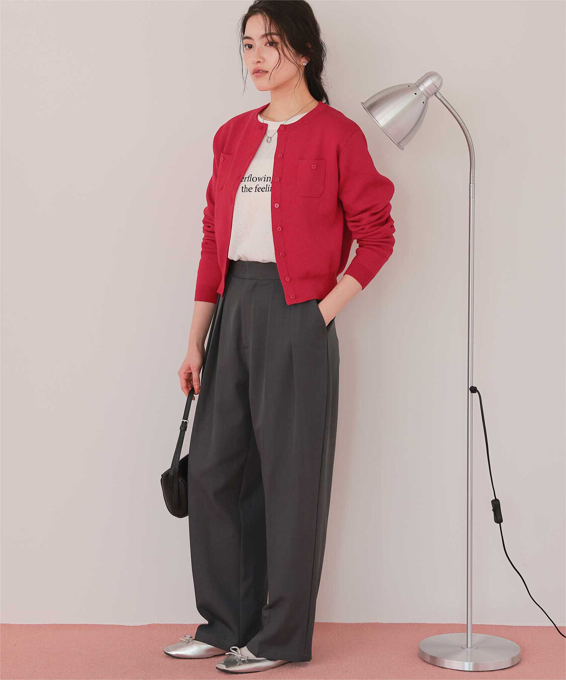 titivate「胸ポケットニットカーディガン」|ニット・セーター|