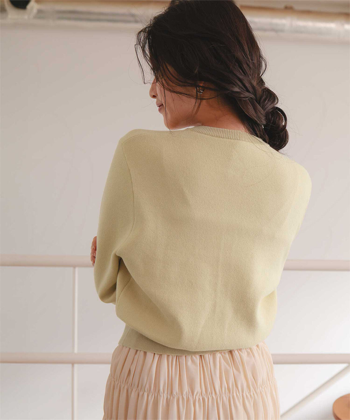 titivate「胸ポケットニットカーディガン」|ニット・セーター|